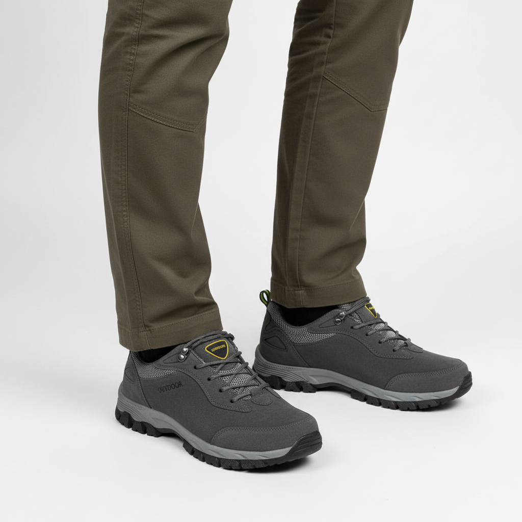 Breathable men's Floyd hiking shoes, ideal orthopedic footwear for comfortable outdoor adventures.