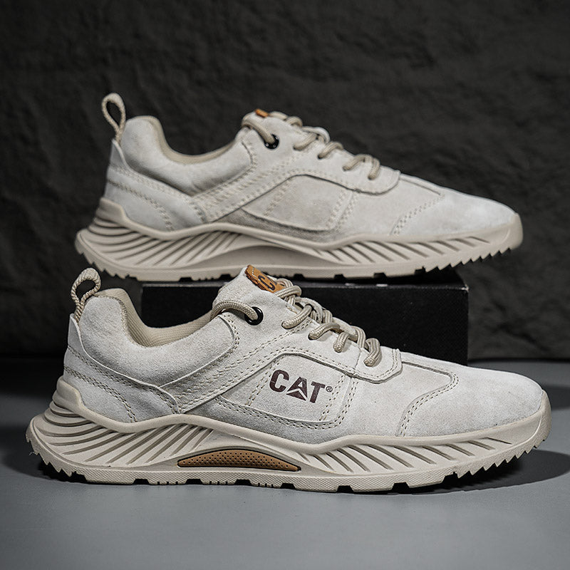 Flexible Khaki Forge Comfort men's footwear, adapting to your stride for everyday walking.