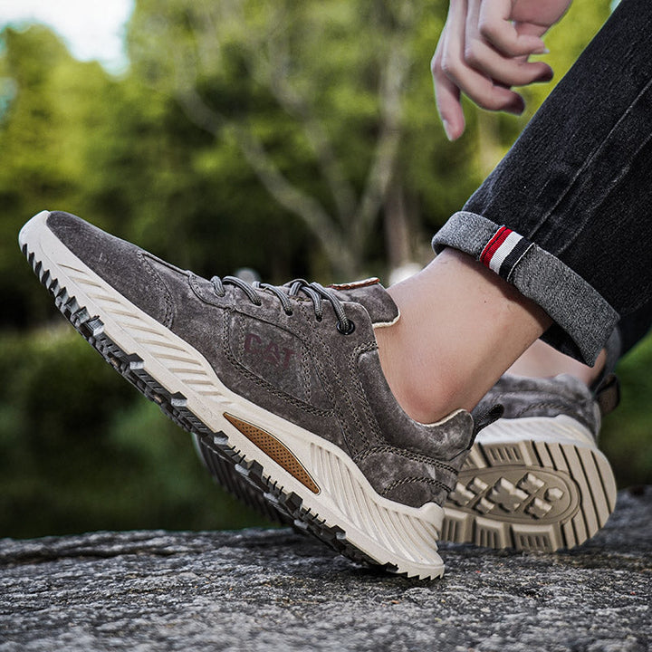 Comfortable Khaki Forge men's urban shoes, durable for walking, everyday wear & street style.