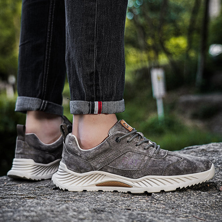 Men's Forge Comfort Urban Sneakers, gray, ideal for casual fashion and durable daily use.