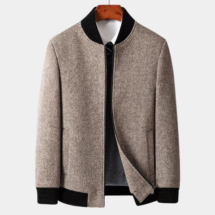 Men's Gianni tailored jacket, a sophisticated and versatile outerwear piece for formal or casual fashion.