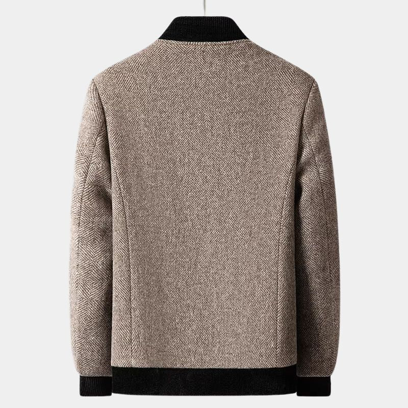 Stylish brown Gianni tailored jacket for men, perfect for modern formal and smart casual fashion outfits.