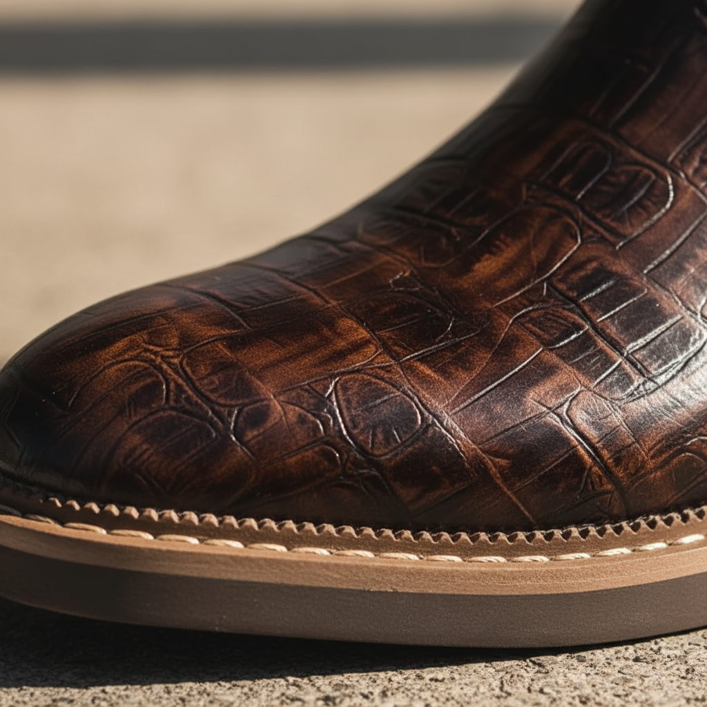 Men's Grayson leather Chelsea boots for versatile style. Dress up or down with these durable, comfortable pull-on boots.