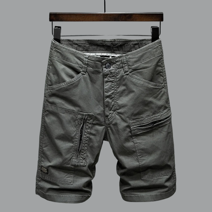 Lightweight Hampton men's cargo shorts, essential for comfortable summer travel & exploration.