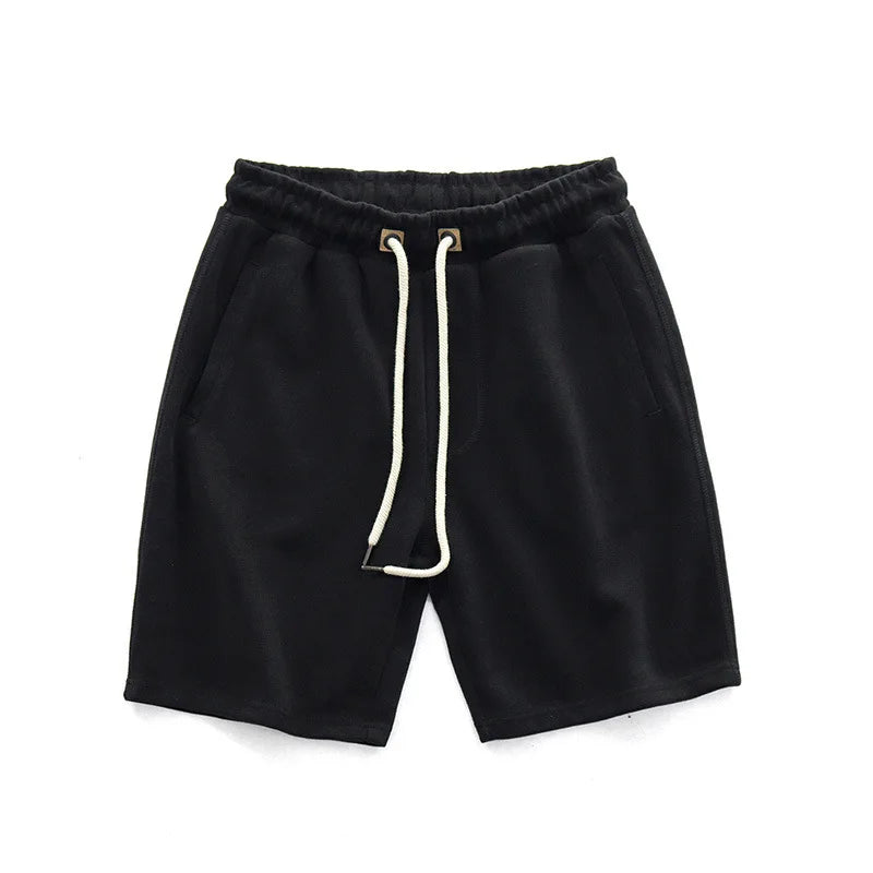 Drawstring Men's Harlan athletic shorts, designed for ultimate comfort during gym or casual outings.