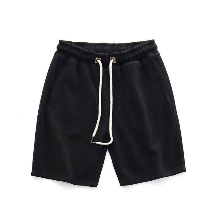 Drawstring Men's Harlan athletic shorts, designed for ultimate comfort during gym or casual outings.