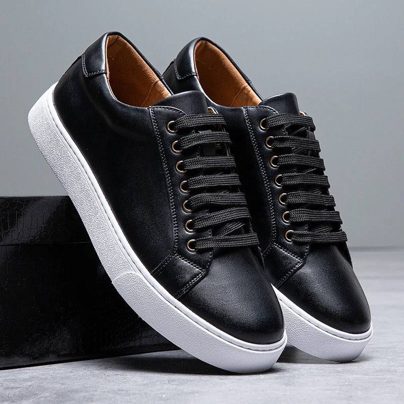 Versatile men's low-top sneakers, the Harrington brings smart casual style and comfort to your footwear.
