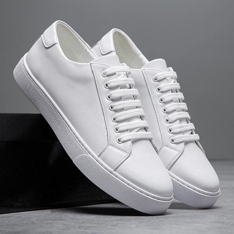 Harrington men's dress sneakers, a comfortable low-top shoe combining smart casual appeal with durability.