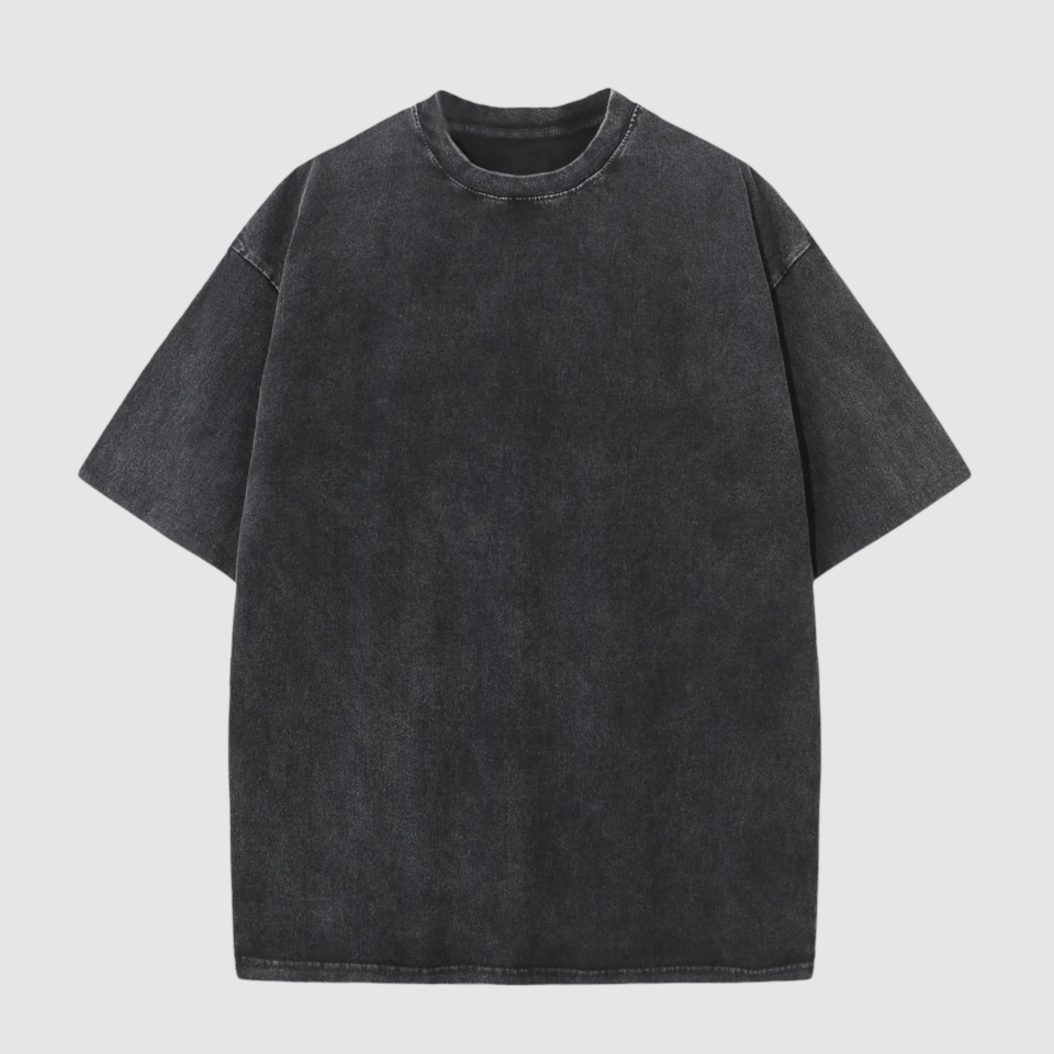 Stacked men's heavyweight t-shirt 3-pack in various colors. Loose fit, breathable, comfortable everyday basics.