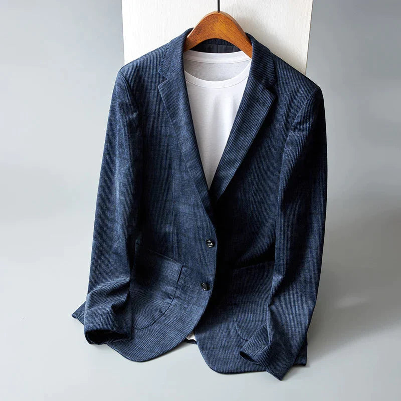 Men's Heritage Tailored Blazer, a classic elegant outerwear piece perfect for formal or smart casual fashion.