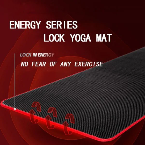 Versatile men's exercise mat, high-density & non-slip for home workouts, gym & yoga. Durable fitness equipment.