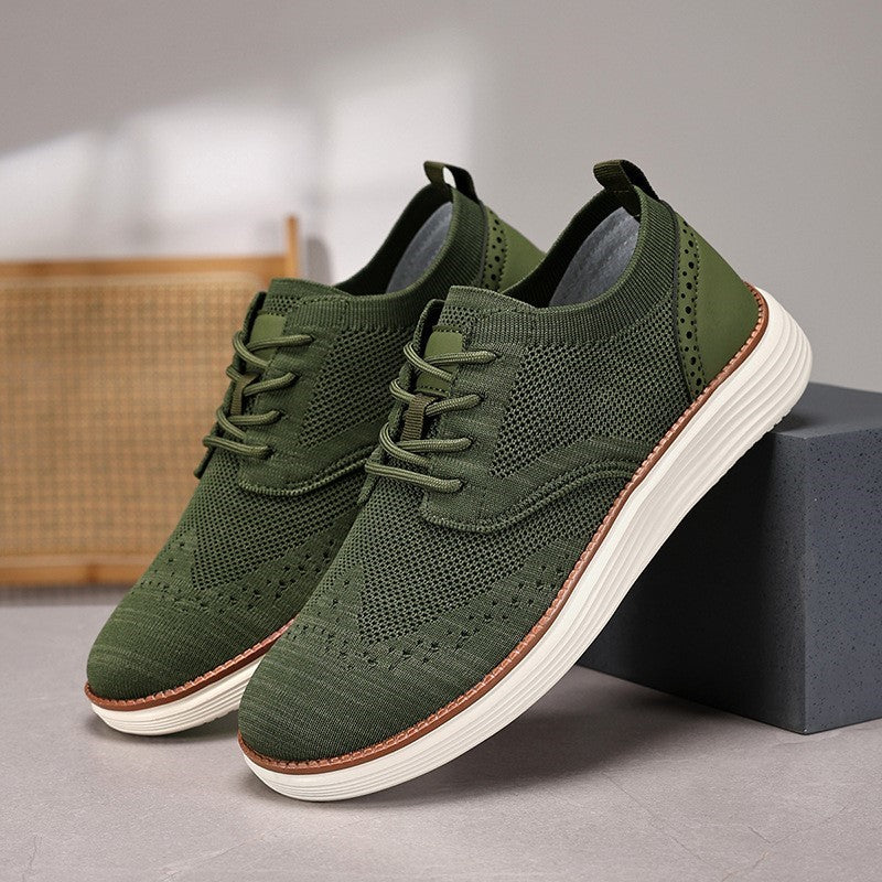 Holt men's comfort travel shoes, perfect for long walks, offering breathable design & everyday wear.