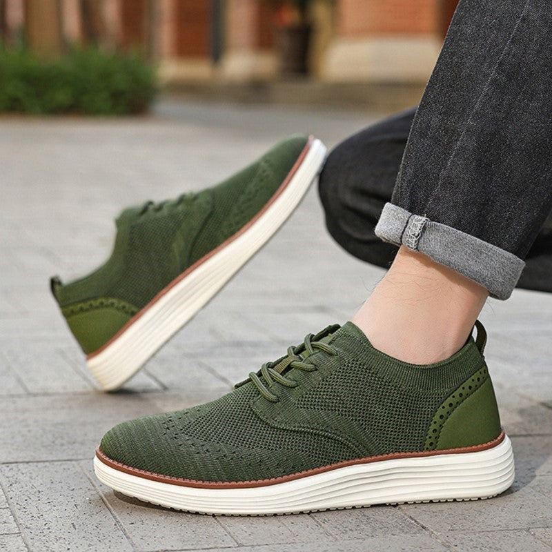 Side view of men's Holt lightweight walking shoes, highlighting breathable design and comfort sole.