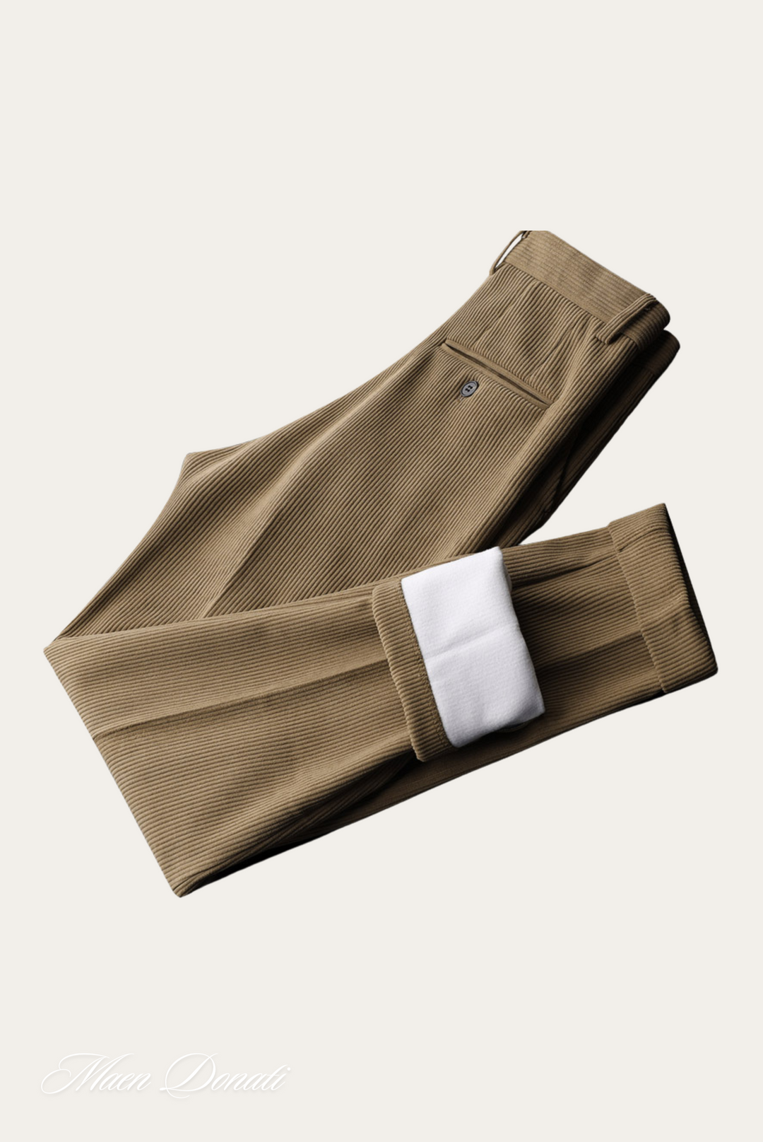Flexible men's winter trousers by Hugo, ideal for warmth and outdoor casual wear.
