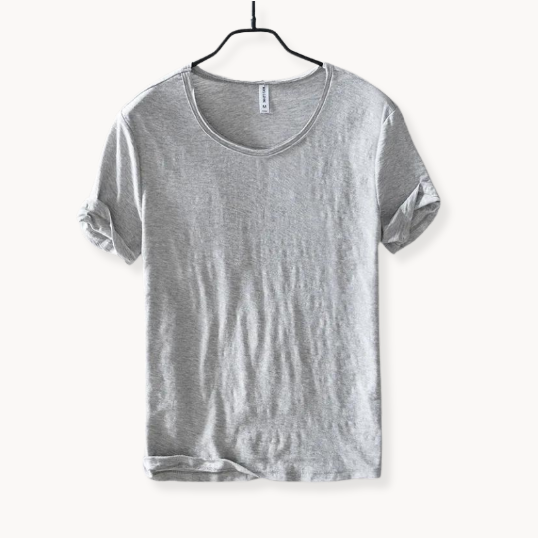 Relaxed fit men's Ibiza casual shirt, a versatile long sleeve top for modern smart casual looks.