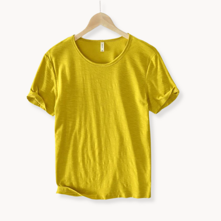 Lightweight men's casual top, long sleeve Ibiza style shirt for smart casual occasions.