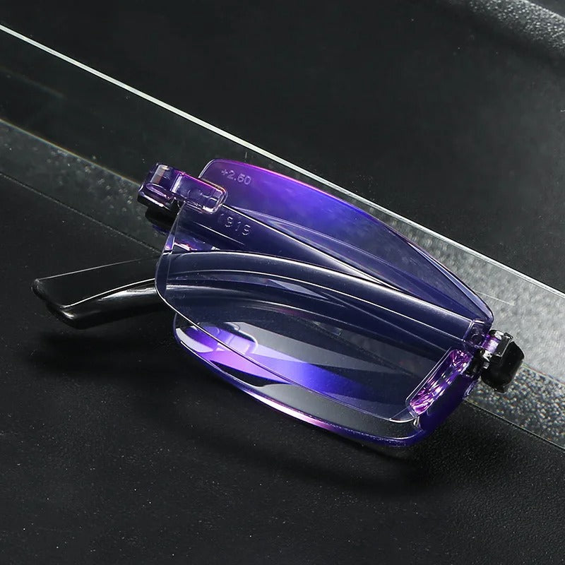 Robust men's multifocal eyewear; indestructible design with anti-blue light & lightweight comfort. BOGO.
