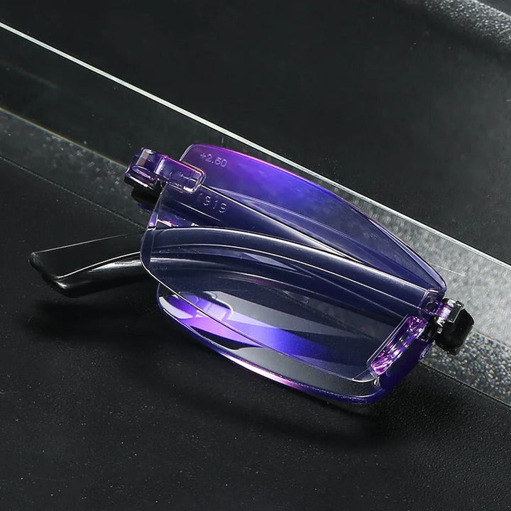 Robust men's multifocal eyewear; indestructible design with anti-blue light & lightweight comfort. BOGO.