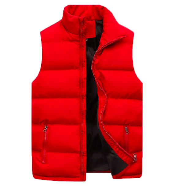 Stylish men's insulated gilet, a perfect casual layer for smart casual outfits and winter warmth.