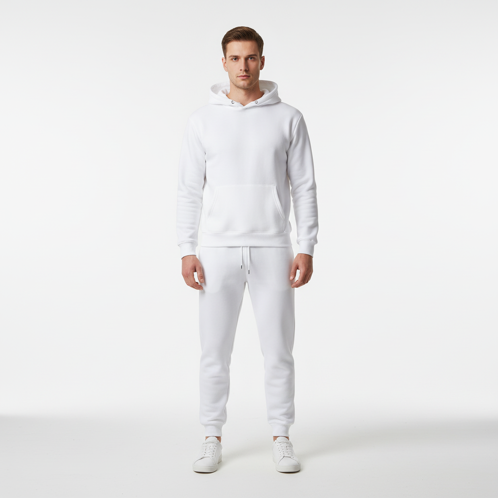 Cozy Mathis men's thermal tracksuit set, insulated and stylish, great for winter sportswear and loungewear