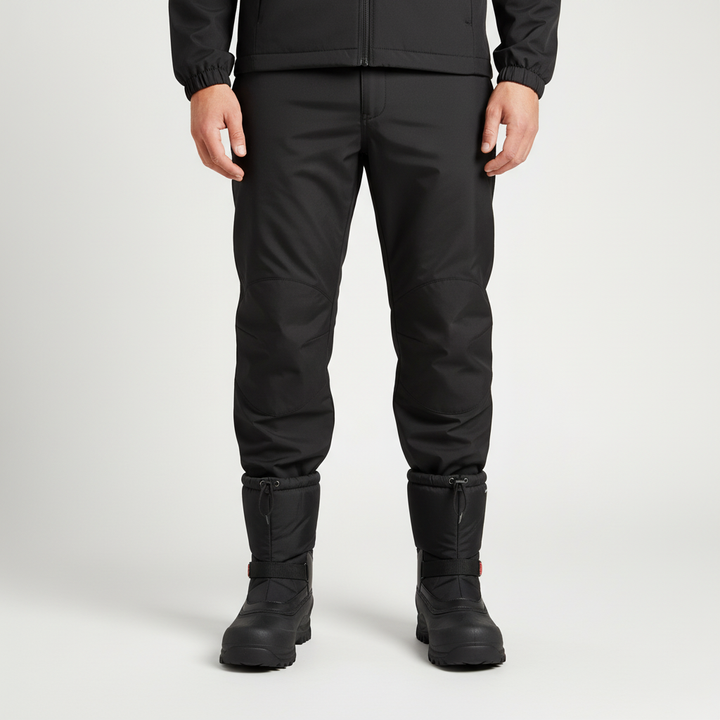 Side view of Men's Nico insulated waterproof snow boots, ideal for harsh winter conditions