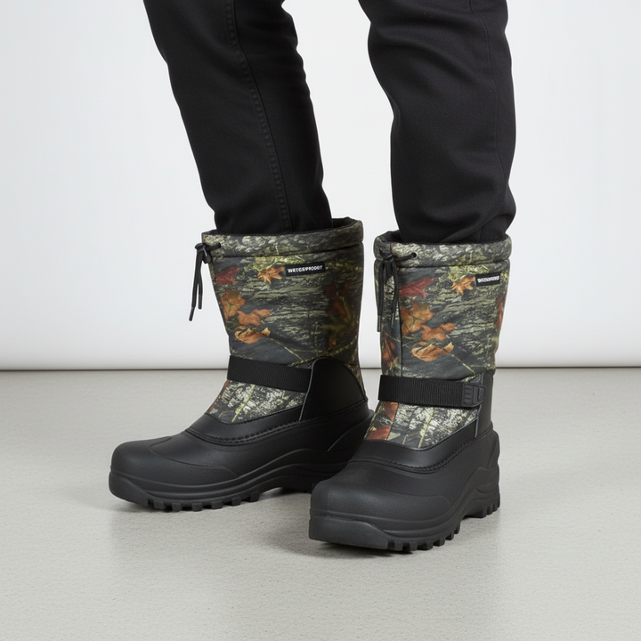 Men's durable insulated winter boots, Nico, built for outdoor activities in snow and cold