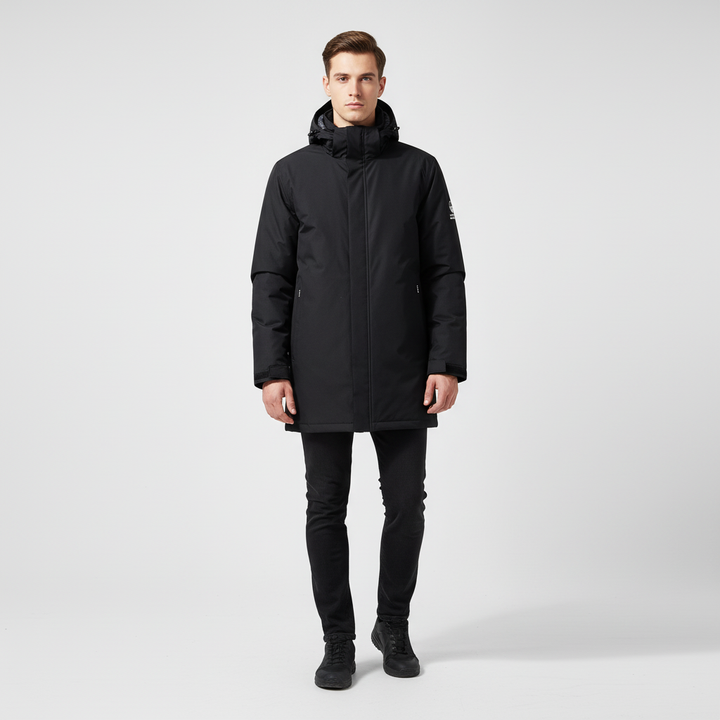 Jimmy men's weatherproof parka, a warm insulated jacket for winter outerwear