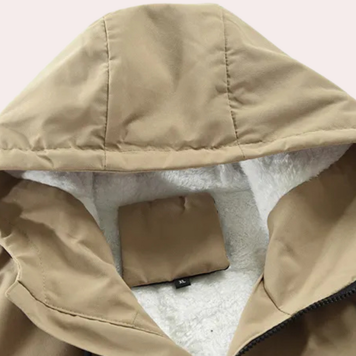 Victor men's winter coat: ultimate warmth & stylish design for cold weather.