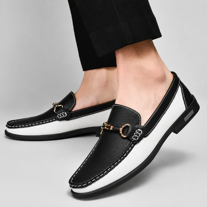 Comfortable slip-on men's loafers for everyday wear, featuring elegant Italian design.