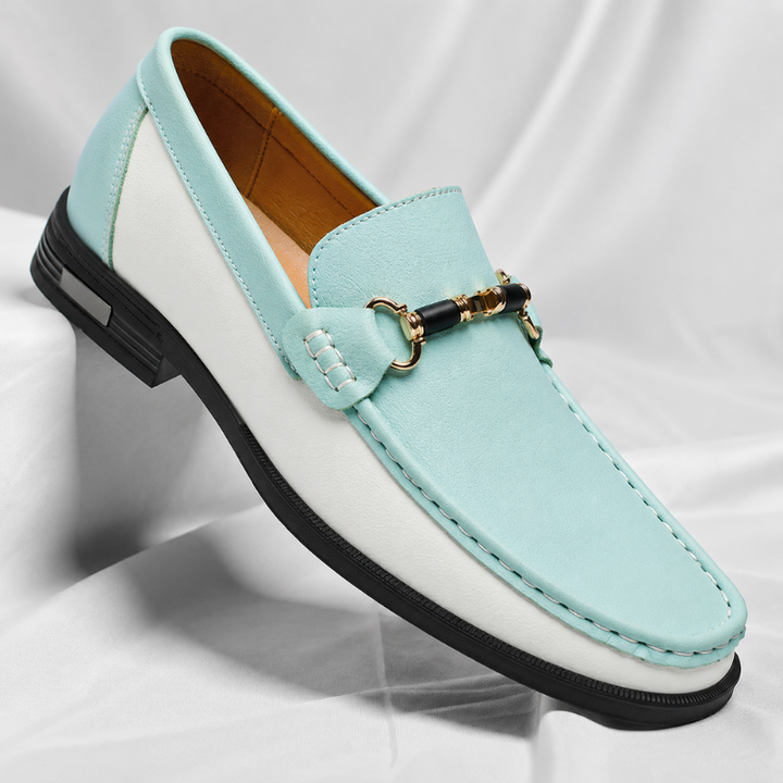 Everyday men's footwear: comfortable and elegant Italian loafers in a versatile tan color.