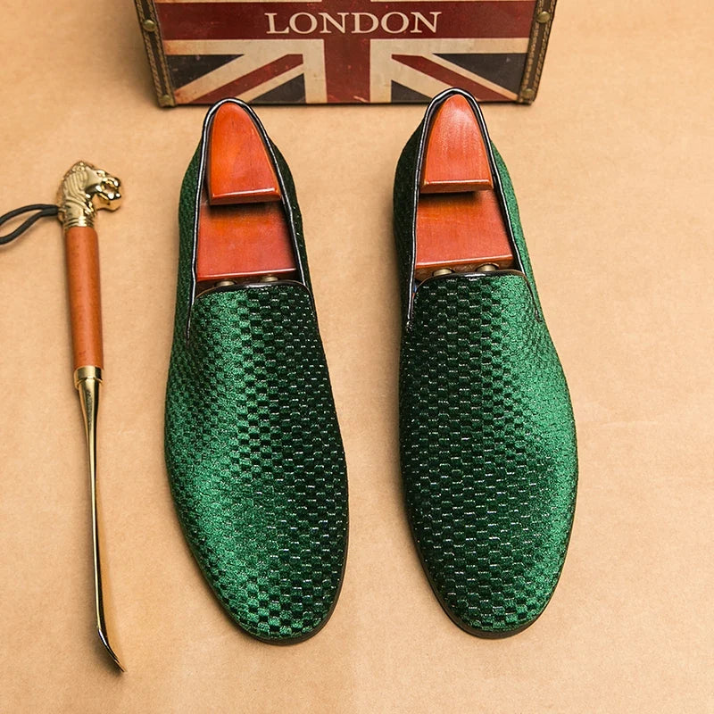 Premium Italian suede loafers for men, offering exceptional comfort & everyday style.