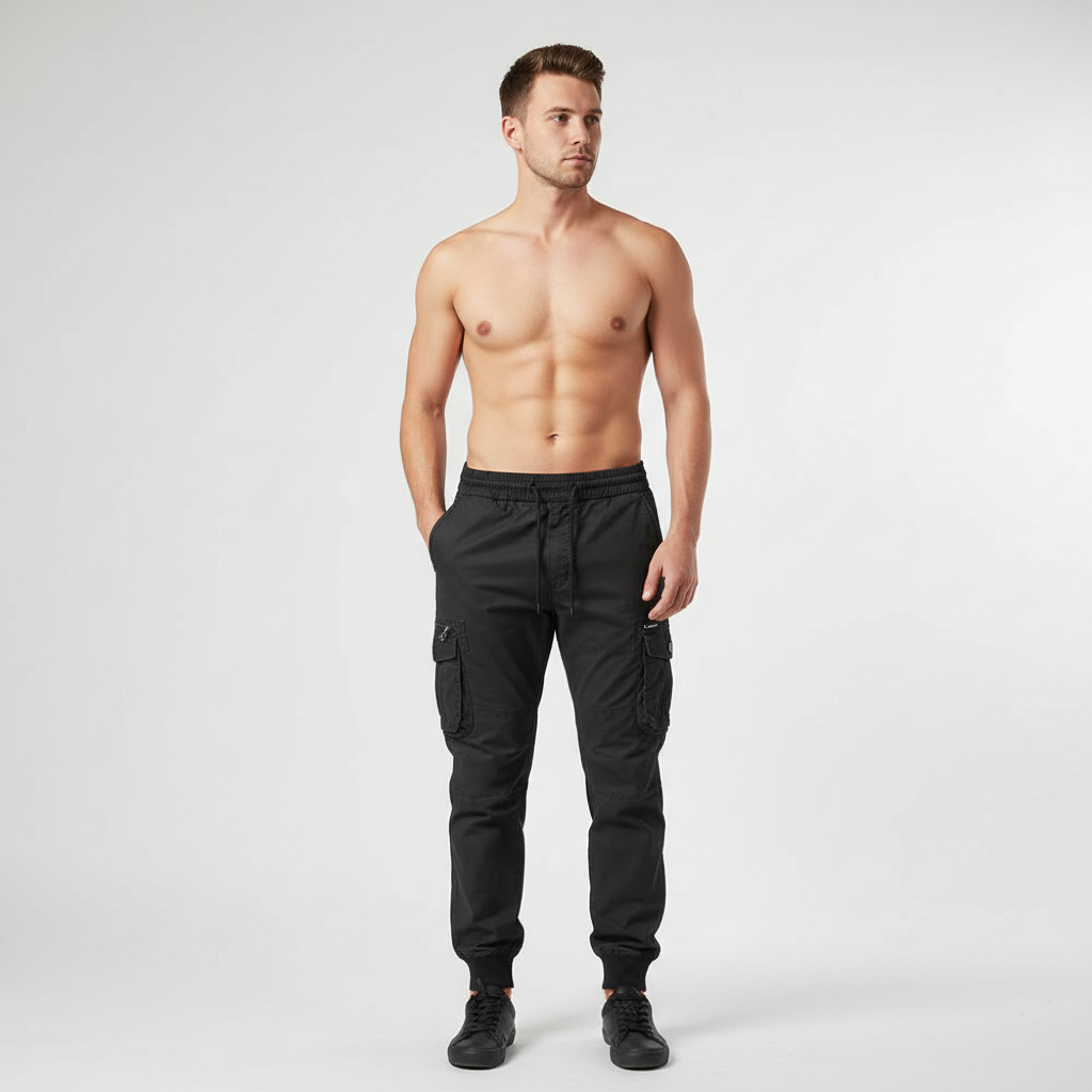 Comfortable men's trousers, James cargo style, suitable for autumn and winter outfits