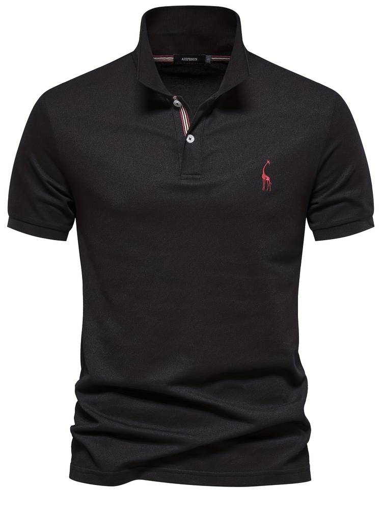 Men's Jasper polo shirt, comfortable & stylish for everyday casual wear. Short sleeve modern design.