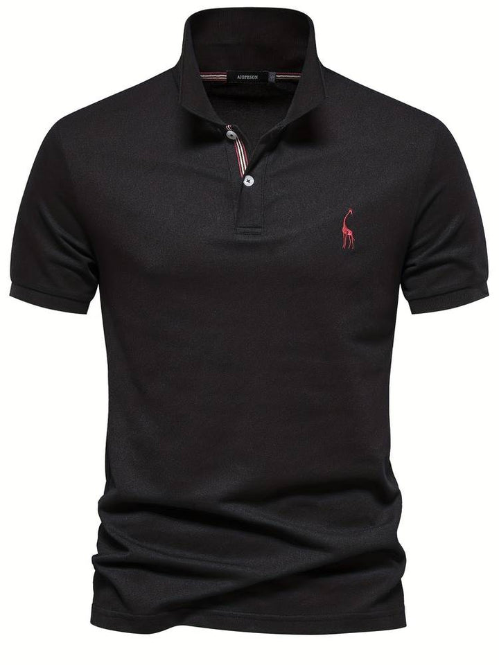 Men's Jasper polo shirt, comfortable & stylish for everyday casual wear. Short sleeve modern design.