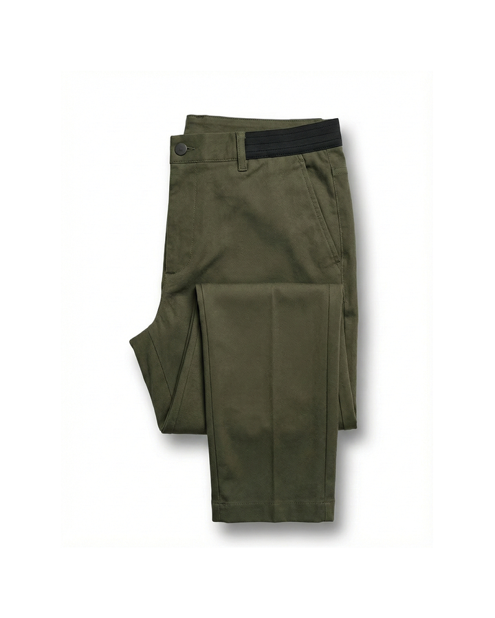 Men's Kingston stretch chinos, tailored fit for comfortable everyday wear.