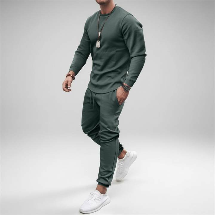 Soft & comfortable men's Kirk athletic tracksuit, great for sportswear & active lifestyle.