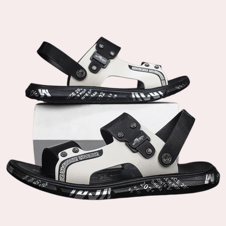 Leandro men's comfortable and breathable sandals, essential footwear for stylish summer comfort.