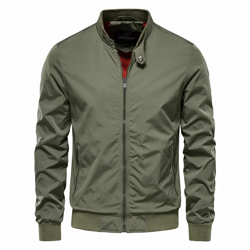 Lightweight men's bomber jacket, perfect for summer casual wear. Sporty Levi's outerwear for stylish men.