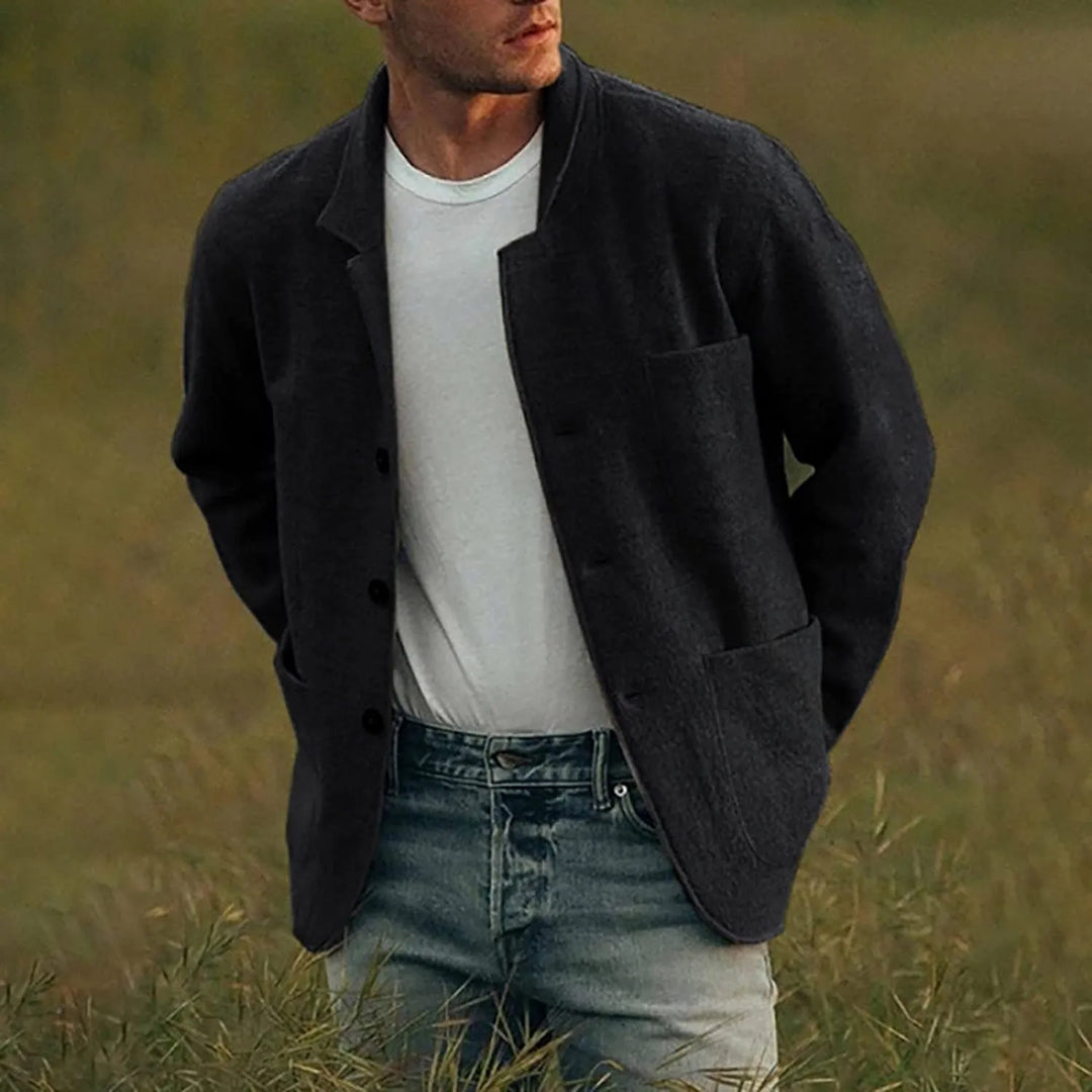 Lightly structured men's blazer, Josua, durable & comfortable for versatile style.