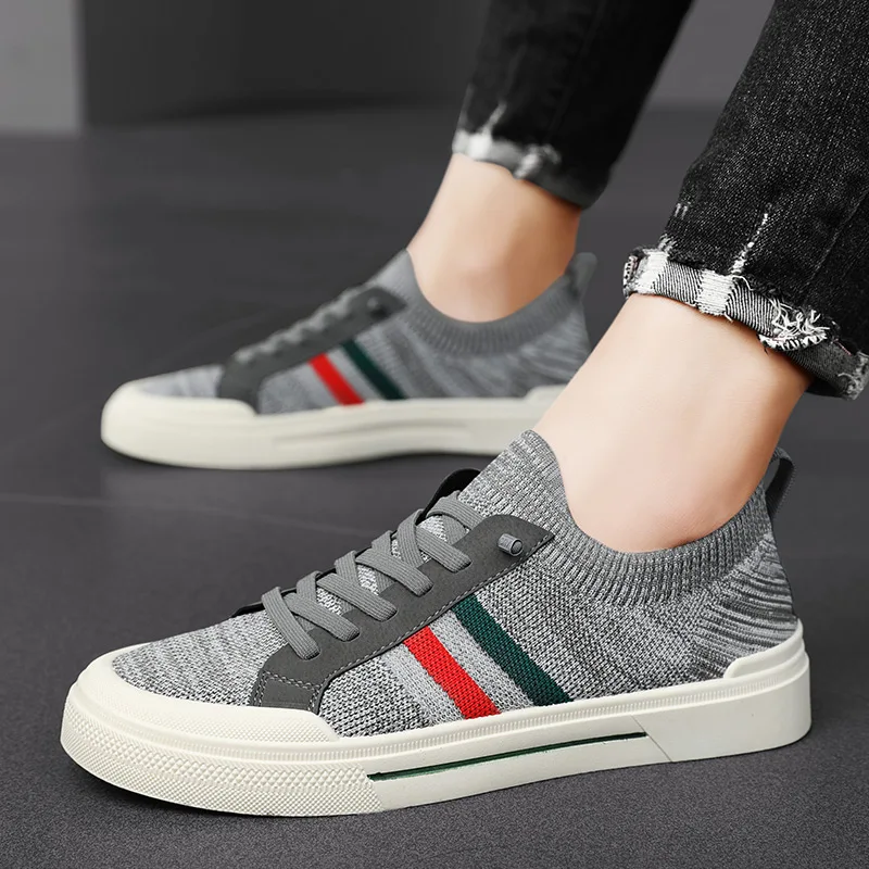 Men's lightweight athletic sneakers in motion, offering cushioned comfort for brisk walking or casual wear.