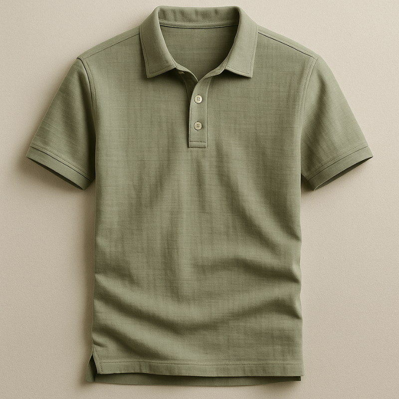 Classic men's polo shirt in a breathable, lightweight design. Ideal for versatile summer fashion & casual style.
