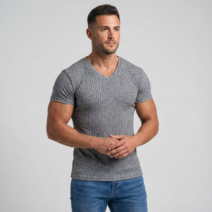 Lightweight men's breathable Ross sports shirt, short sleeve activewear for comfort
