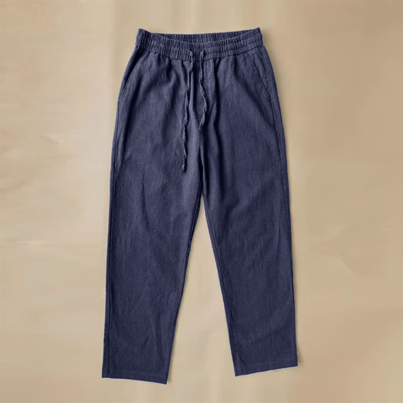 New arrival: Men's breathable lightweight summer pants, offering relaxed comfort for warm days.