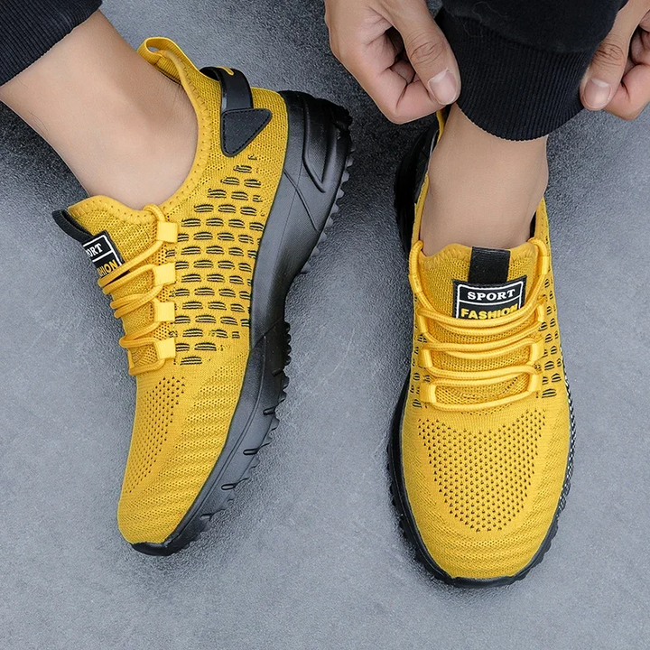 Athletic men's performance sneakers, perfect for active sports & comfort.