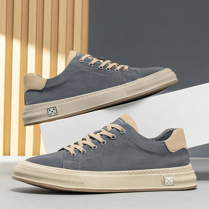 Stylish men's casual slip-on sneakers, perfect lightweight everyday footwear.