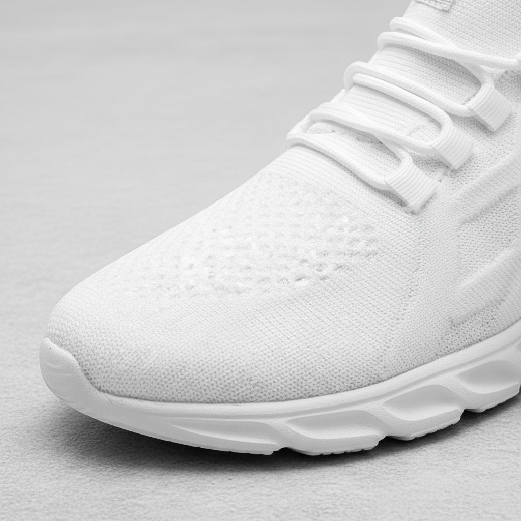 Breathable men's lightweight athletic sneakers with flexible design & cushioned sole for all-day comfort.