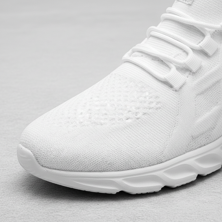 Breathable men's lightweight athletic sneakers with flexible design & cushioned sole for all-day comfort.