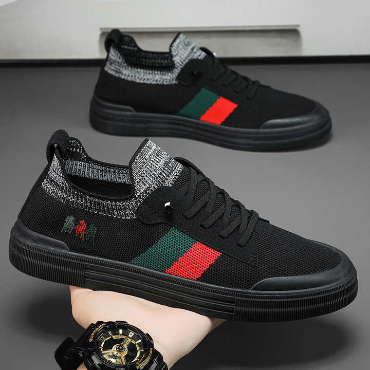 Modern men's comfort athletic footwear, lightweight and ready for urban exploration.
