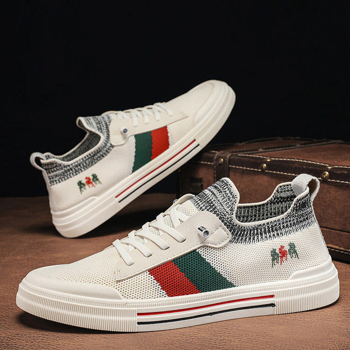 Breathable men's athletic shoes, offering ultimate lightweight comfort for urban fashion.