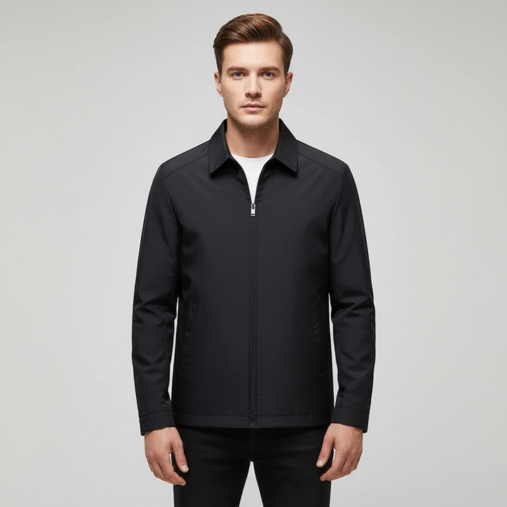 Christopher men's spring jacket, lightweight cotton blend outerwear, perfect for business casual style